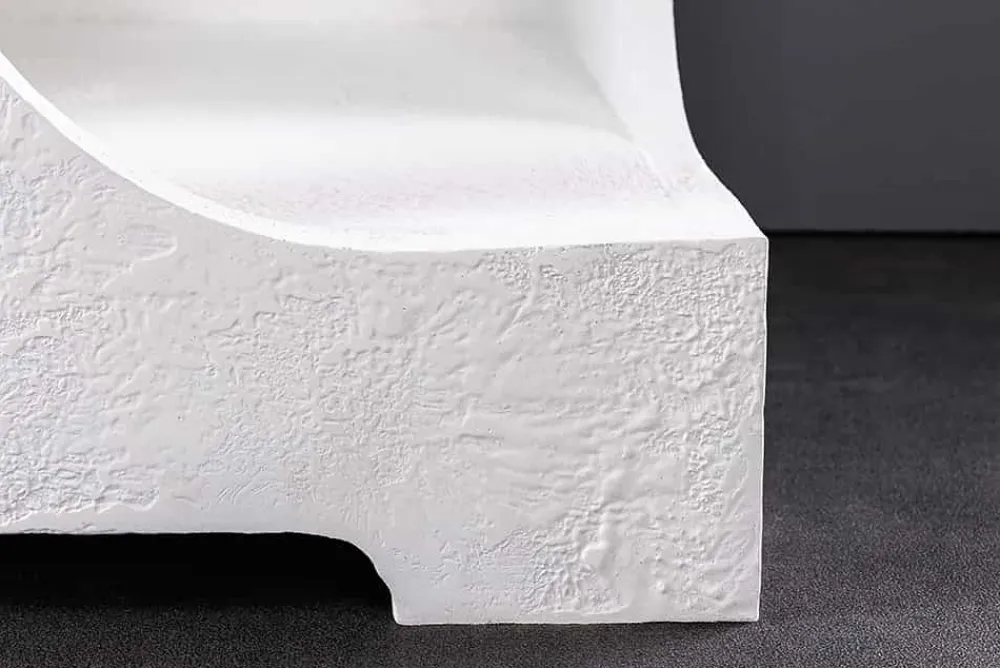 Riess-Ambiente Standregale > Abstraktes Regal ART AMBIENTE 180cm weiß Beton strukturiert Standregal