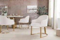 Riess-Ambiente Goldene Möbel|Stühle ><noscript><img width=