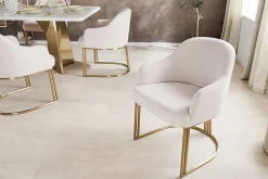 Riess-Ambiente Goldene Möbel|Stühle ><noscript><img width=