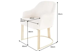 Riess-Ambiente Goldene Möbel|Stühle ><noscript><img width=