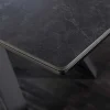 Riess-Ambiente Industrial Loft|Esstische > Ausziehbarer Esstisch ATLAS 160-200cm graphit grau Keramik schwarz Metall
