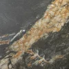 Riess-Ambiente Esstische|Retro Möbel > Ausziehbarer Esstisch COSMOS 160-240cm Aurora Oro schwarz gold sand Keramik Metallgestell