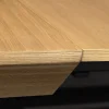 Riess-Ambiente Industrial Loft|Esstische > Ausziehbarer Esstisch GIANT 200-320cm natur Eiche schwarz Metall