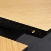 Riess-Ambiente Industrial Loft|Esstische > Ausziehbarer Esstisch GRANDEZZA 180-270cm natur Eiche schwarz Metall