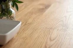 Riess-Ambiente Industrial Loft|Esstische > Ausziehbarer Esstisch LA FAMILIA 200-500cm natur Eichenholz schwarz Metall X-Gestell