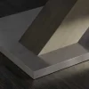 Riess-Ambiente Industrial Loft|Esstische > Ausziehbarer Esstisch MONTREAL 180-280cm Asteiche Holz X-Gestell Schwarzstahl