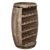 Riess-Ambiente Weinregale|Barschränke > Authentisches Weinregal BODEGA 80cm natur Pinie Weinfass Shabby Chic