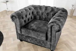 Riess-Ambiente Sessel|Samt Möbel ><noscript><img width=