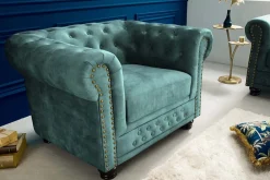 Riess-Ambiente Sessel|Samt Möbel ><noscript><img width=