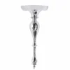 Riess-Ambiente Wanddekoration > Barocke Wandkonsole SCALA 60cm silber Aluminium Wandregal