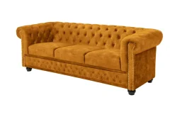 Riess-Ambiente Samt Möbel|3-Sitzer Sofa ><noscript><img width=