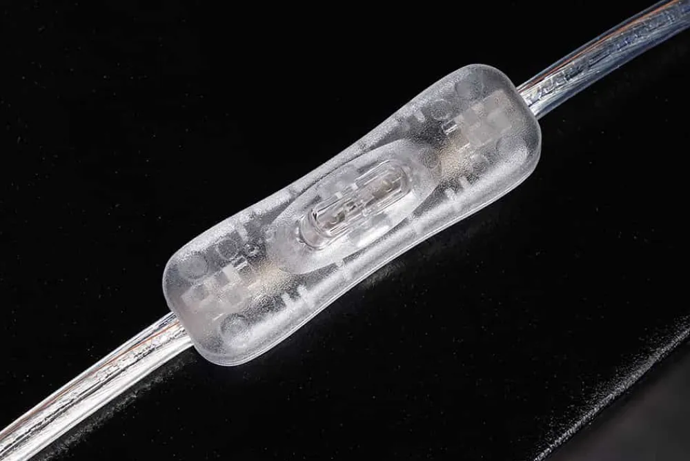 Riess-Ambiente Tischlampen > Befüllbare Tischlampe CLASSICO 60cm weiß transparent Glas mit Leinenschirm