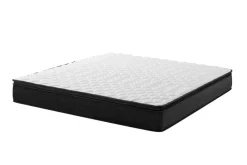Riess-Ambiente Matratzen & Topper > Bequeme Matratze mit Topper CLOUD FLEX 180x200cm dunkelgrau Tonnentaschenfederkern 9-Zonen