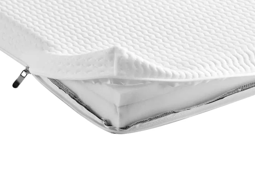 Riess-Ambiente Matratzen & Topper > Bequeme Matratze mit Topper CLOUD FLEX 180x200cm greige Tonnentaschenfederkern 9-Zonen