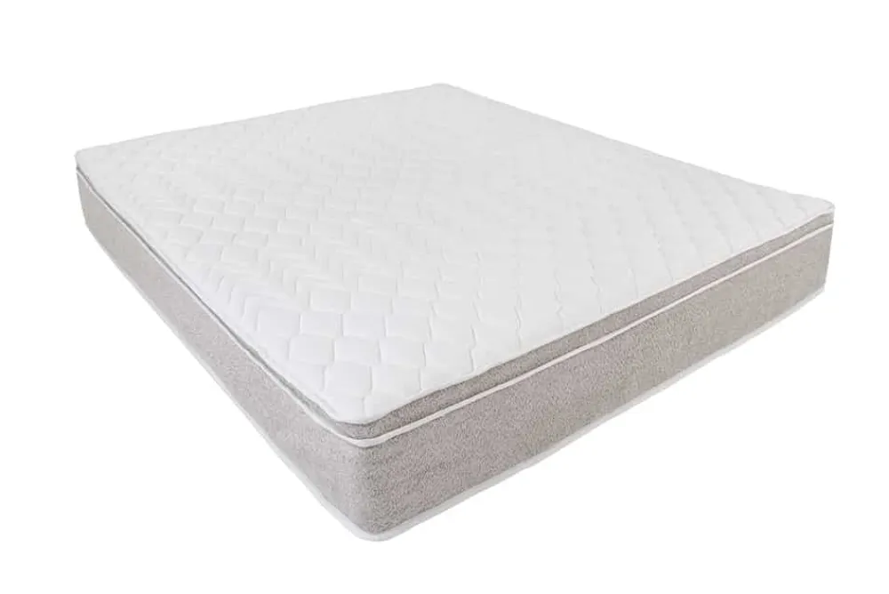 Riess-Ambiente Matratzen & Topper > Bequeme Matratze mit Topper CLOUD FLEX 180x200cm greige Tonnentaschenfederkern 9-Zonen