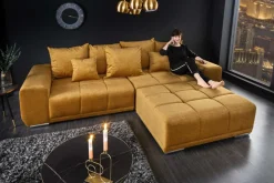 Riess-Ambiente Xxl Sofa|Samt Möbel ><noscript><img width=