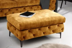Riess-Ambiente Sitzhocker|Samt Möbel ><noscript><img width=