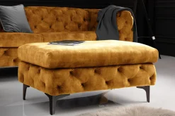 Riess-Ambiente Sitzhocker|Samt Möbel ><noscript><img width=