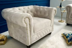 Riess-Ambiente Sessel|Samt Möbel ><noscript><img width=