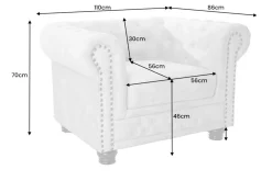Riess-Ambiente Sessel|Samt Möbel ><noscript><img width=