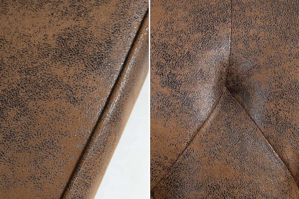 Riess-Ambiente 2-Sitzer Sofa|3-Sitzer Sofa > Chesterfield 3-Sitzer Sofa MAISON BELLE AFFAIRE 220cm antik braun Microfaser mit Schlaffunktion