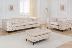 Riess-Ambiente Samt Möbel|3-Sitzer Sofa ><noscript><img width=