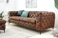 Riess-Ambiente Retro Möbel|3-Sitzer Sofa ><noscript><img width=