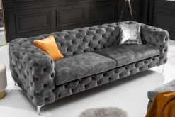 Riess-Ambiente Samt Möbel|Retro Möbel ><noscript><img width=
