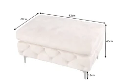 Riess-Ambiente Polsterhocker|Sitzhocker ><noscript><img width=