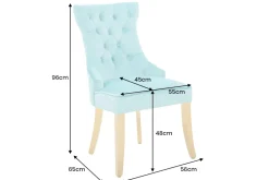 Riess-Ambiente Stühle|Samt Möbel ><noscript><img width=