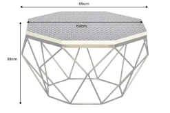 Riess-Ambiente Goldene Möbel|Couchtische & Truhen ><noscript><img width=