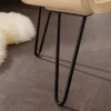 Riess-Ambiente Mehr...|Couchtische > Couchtisch ORGANIC LIVING 100cm natur cream finish Mangoholz mit Hairpin Legs