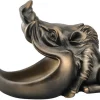 Riess-Ambiente Dekoration|Schalen > Deko-Figur WARTHOG 35cm bronze mit Ablagefach handmade