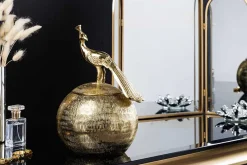 Riess-Ambiente Dekoration|Goldene Möbel ><noscript><img width=