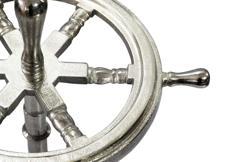 Riess-Ambiente Dekoration > Dekorativer Schirmständer SEVEN SEAS 65cm silber Metall Regenschirmhalter