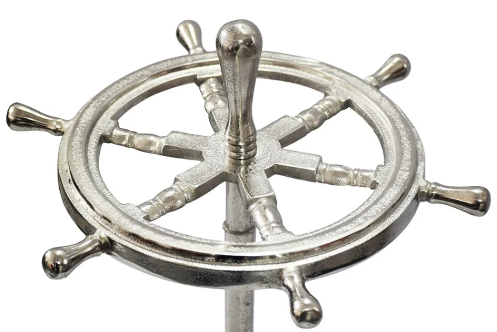 Riess-Ambiente Dekoration > Dekorativer Schirmständer SEVEN SEAS 65cm silber Metall Regenschirmhalter