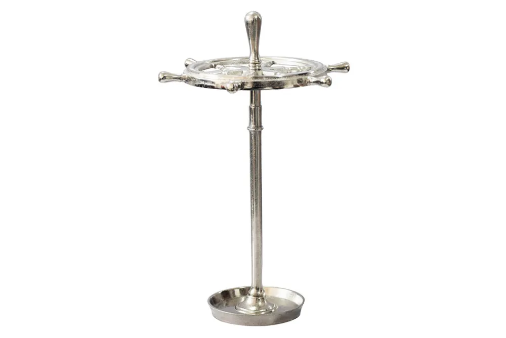 Riess-Ambiente Dekoration > Dekorativer Schirmständer SEVEN SEAS 65cm silber Metall Regenschirmhalter