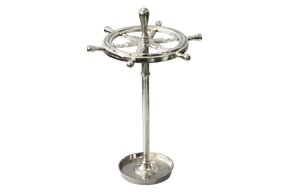 Riess-Ambiente Dekoration > Dekorativer Schirmständer SEVEN SEAS 65cm silber Metall Regenschirmhalter