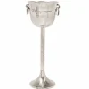 Riess-Ambiente Dekoration > Dekorativer Sektkühler CHAMPAGNE 80cm antik silber handmade Metall Flaschenkühler