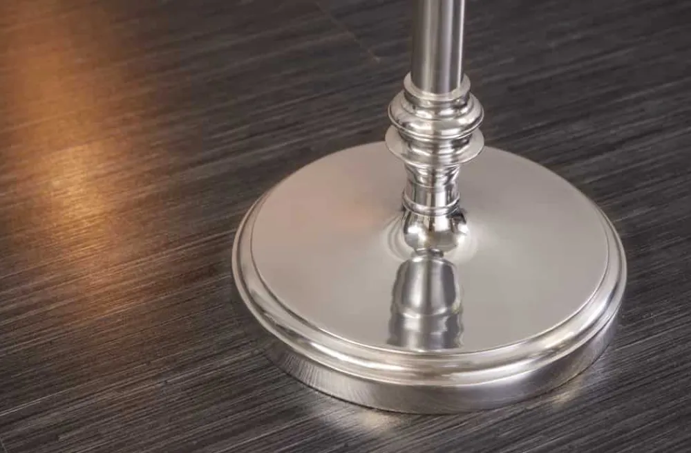 Riess-Ambiente Dekoration > Dekorativer Weinkühler VINO 80cm silber handmade Metall Flaschenkühler Sektkühler