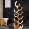 Riess-Ambiente Mehr...|Mehr... > Dekoratives Weinregal ARTE 80cm natur Suarholz handmade Flaschenhalter