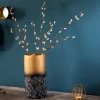 Riess-Ambiente Dekoration|Goldene Möbel > Dekorative Vase ABSTRACT 30cm gold Metall Patina handmade