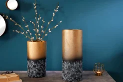 Riess-Ambiente Dekoration|Goldene Möbel ><noscript><img width=