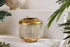 Riess-Ambiente Dekoration|Goldene Möbel ><noscript><img width=