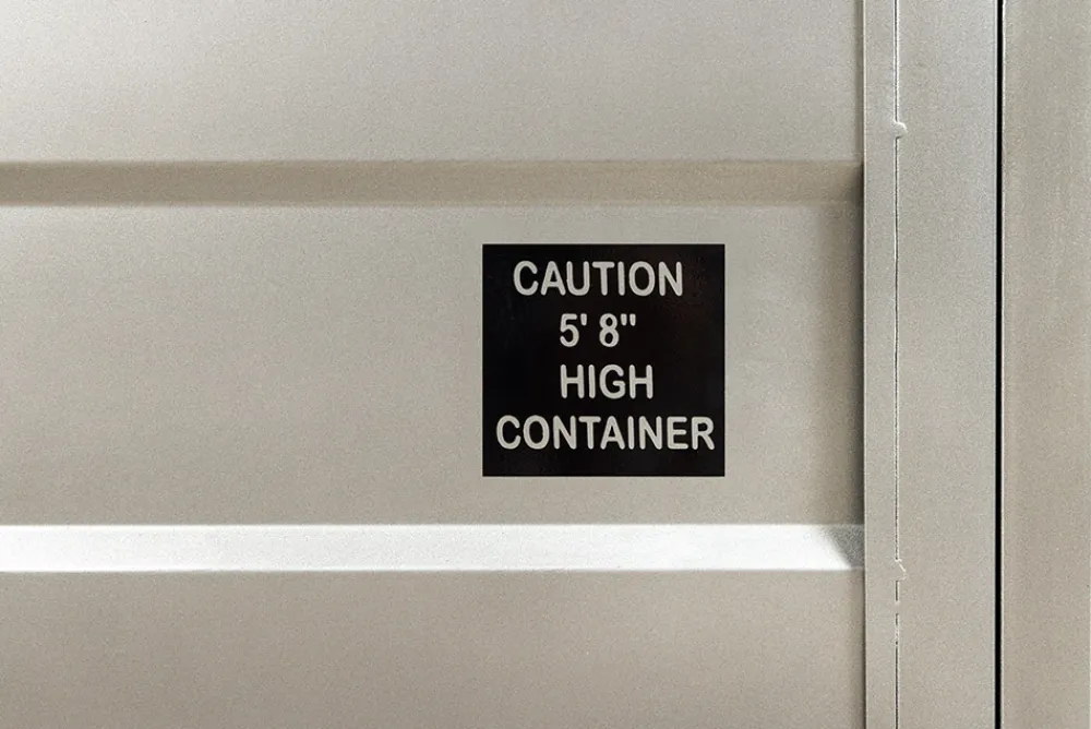 Riess-Ambiente Highboards|Industrial Loft > Design Aktenschrank GLOBETROTTER 180cm grau Eisen Container Upcycling Highboard