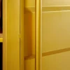 Riess-Ambiente Highboards|Industrial Loft > Design Aktenschrank GLOBETROTTER 180cm gold Eisen Container Upcycling Highboard