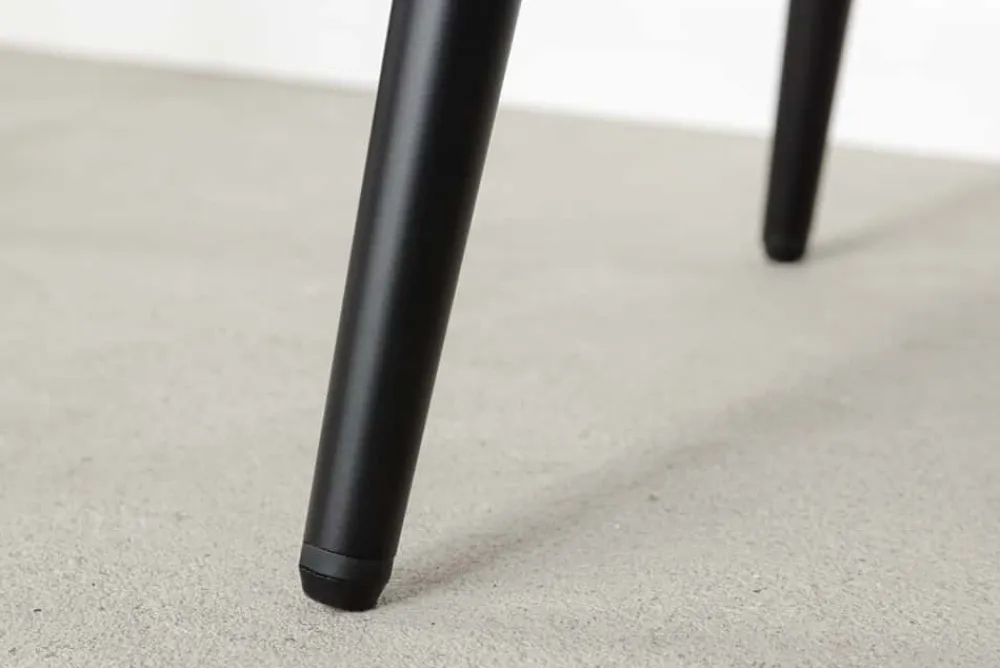 Riess-Ambiente Barhocker|Samt Möbel > Design Barhocker MILANO champagner beige Samt Barstuhl mit Lehne Metall schwarz