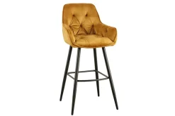 Riess-Ambiente Barhocker|Samt Möbel ><noscript><img width=