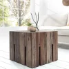 Riess-Ambiente Mehr...|Couchtische > Design Beistelltisch CASTLE 45cm Treibholz Sitzhocker