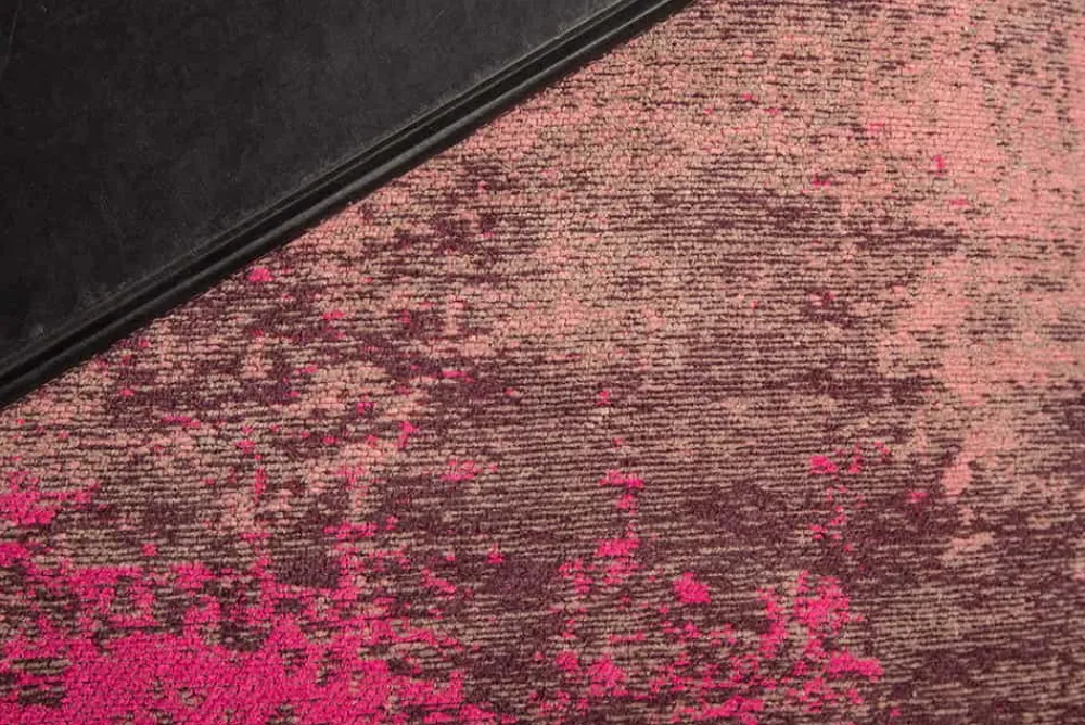 Riess-Ambiente Sitzpoufs|Heimtextilien > Design Bodenkissen XL MODERN ART 70cm rot pink abstraktes Muster Sitzpouf